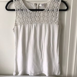White Detail Top